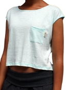 Picture of Hemp Ladies Short Sleeved Cropped T-shirt