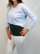 Picture of Hemp Ladies Long Sleeved Cropped T-Shirt