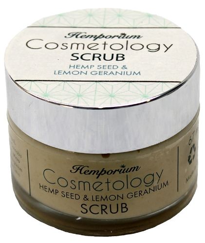 Picture of Hemp and Lemongrass Facial Scrub Lux