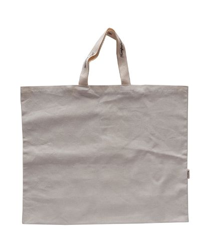 plastic-free reusable shopper bag from sustainable organic hemp