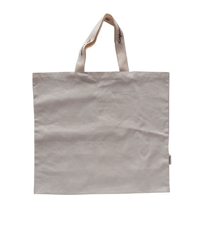 plastic-free reusable shopper bag from sustainable organic hemp