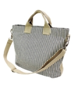 Striped Hemp Messenger bag 