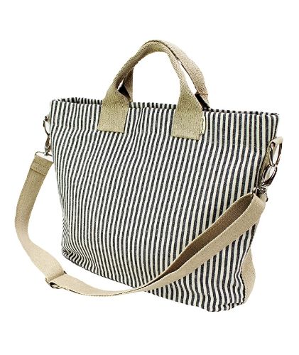 Striped Hemp Messenger bag 