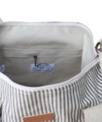 Hemp Tog Bag Stripe Inner Detail