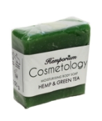 Hemp and green tea soap