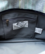 Picture of Hemp Kikoi Zipper Two Tone Bag