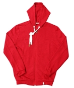 Hemp Fleece jacket Red
